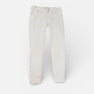 The Rock Star  white jeans skinny size 12 Regular